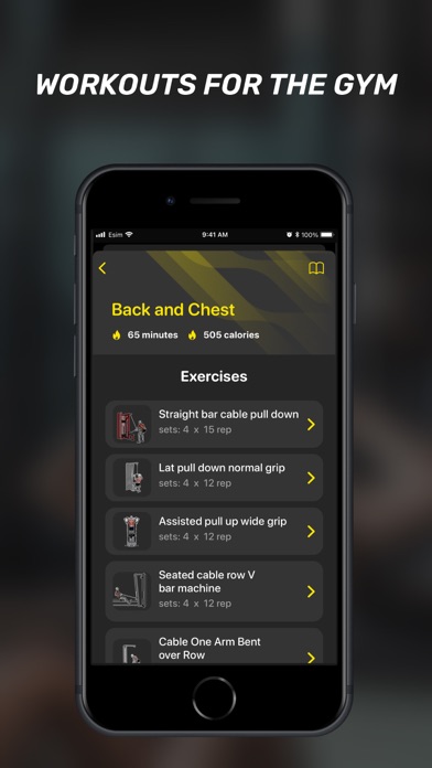 Gym & Home Workout Plan: Tonus Screenshot