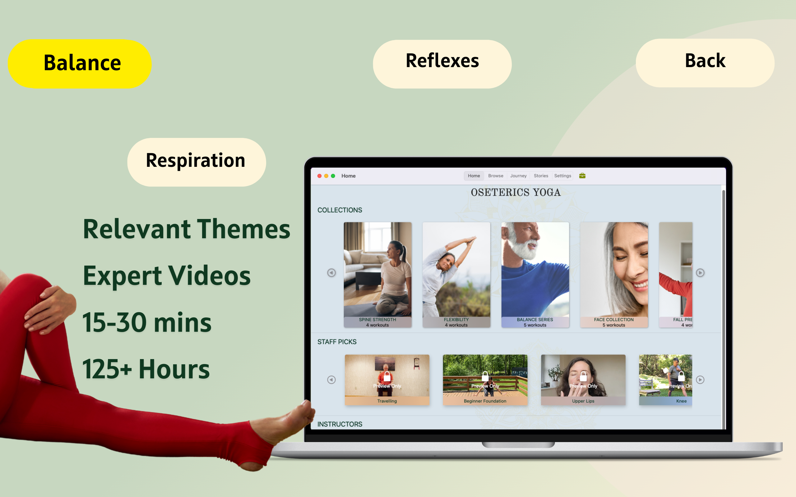Oseterics Yoga and Tai Chi