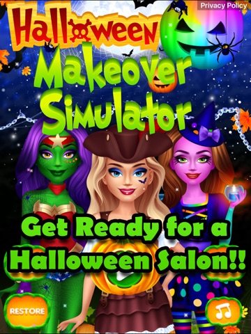Halloween Makeover Simulator iPad screenshot