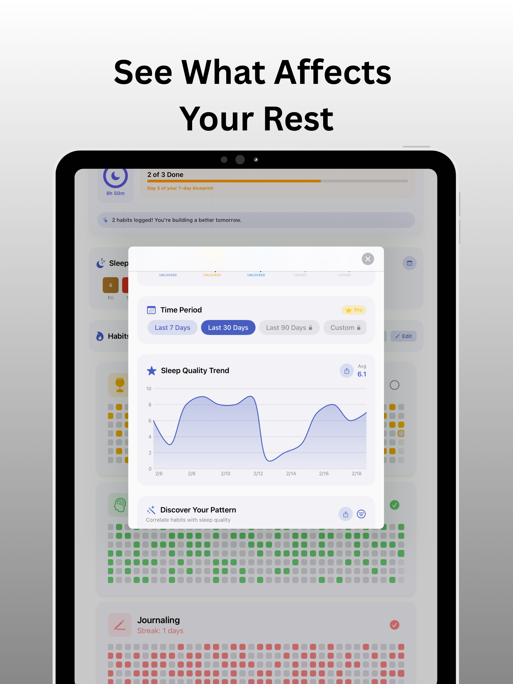 SleepGrids – Sleep & Habit Log