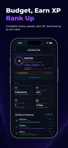 Budget Tracker: Hunter Vault Screenshot 7 of 8