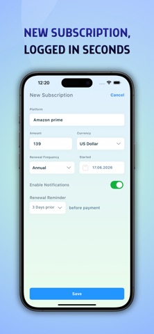 SubNotify Subscription Tracker Screenshot 2 of 5
