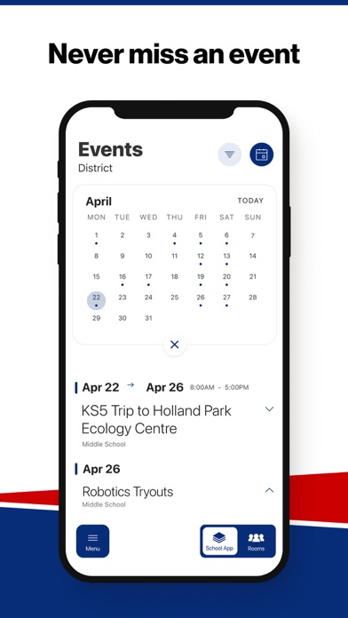 New Glarus School District Screenshot