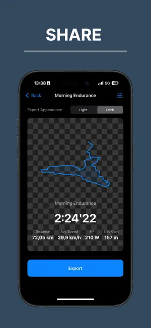 MapMyActivity Route Visualizer screenshot 3