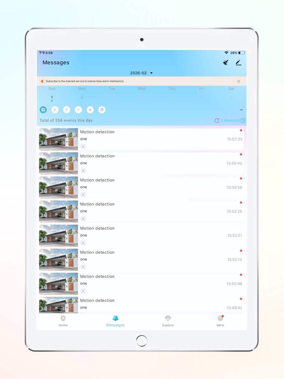 iPad screenshot