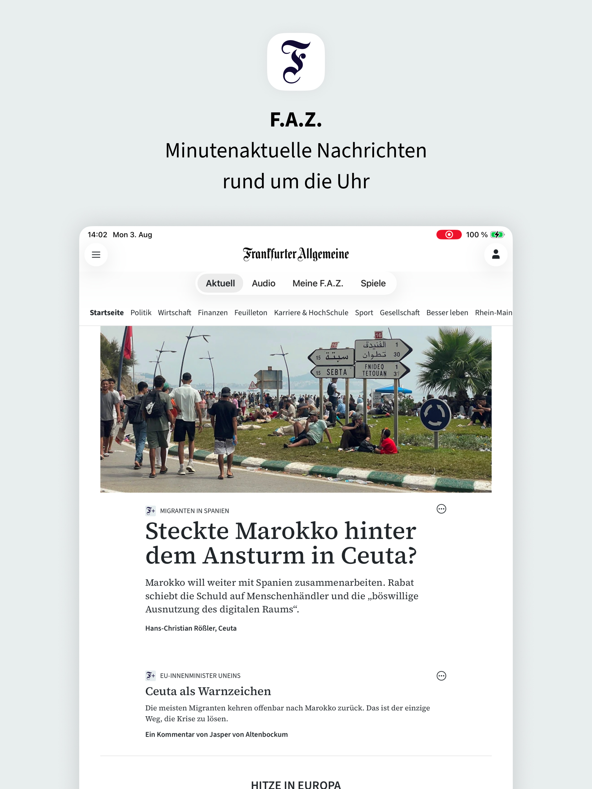 F.A.Z. - Nachrichten screenshot 8