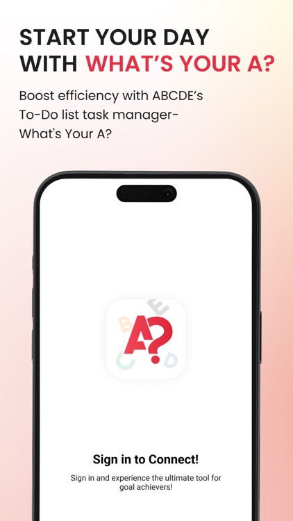 What’s Your A? - Tasks, To-do
