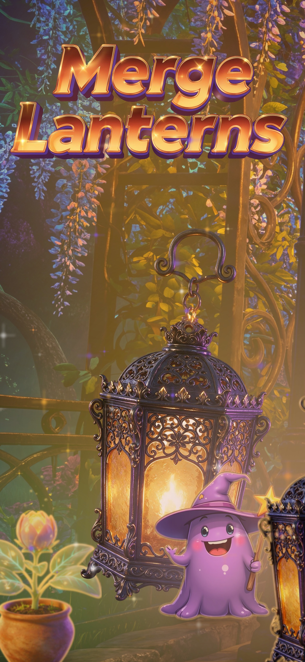 Screenshot 1 of Merge Lanterns: Cozy Puzzle