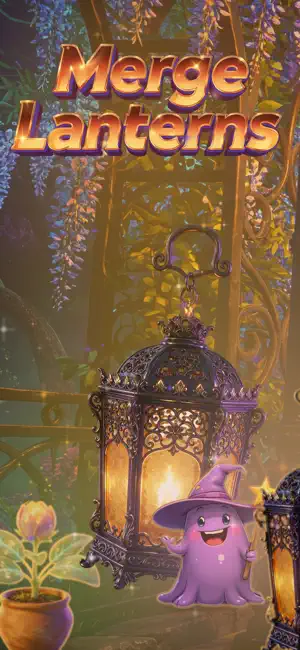 Merge Lanterns: Cozy Puzzle screenshot 1