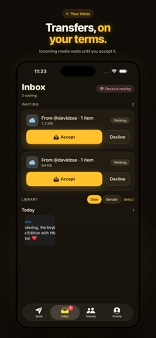 BeeTransfer Screenshot 2 of 4