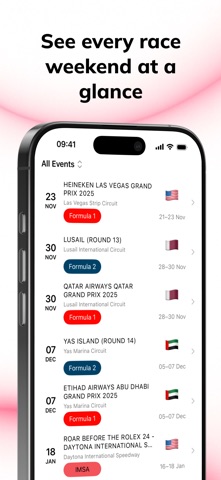 Race Feed screenshot