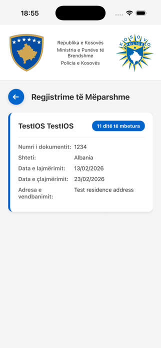 Foreigner Registration Screenshot 9 of 9
