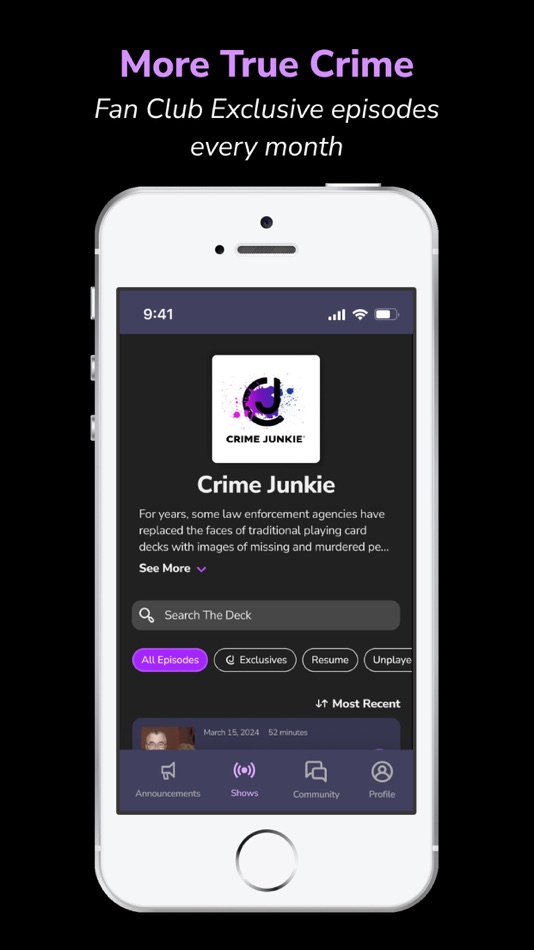 Crime Junkie Fan Club - 2.0.0 - (iOS)