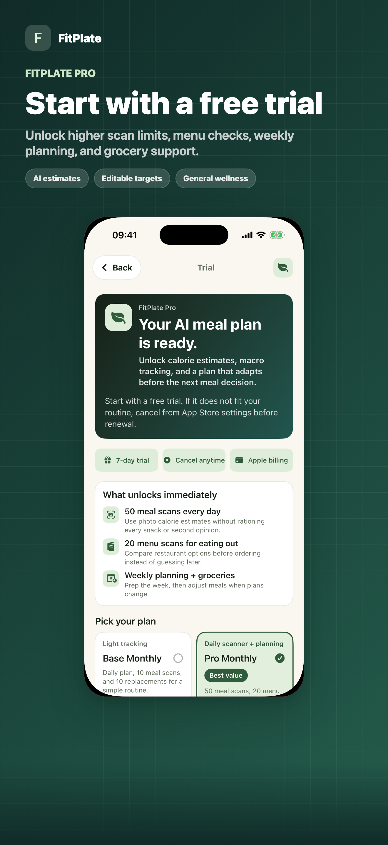 FitPlate: Calorie Scanner