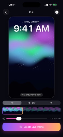 Live Wallpapers for iPhone №1 iPhone screenshot