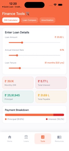 Loan App: Instant Calculator screenshot