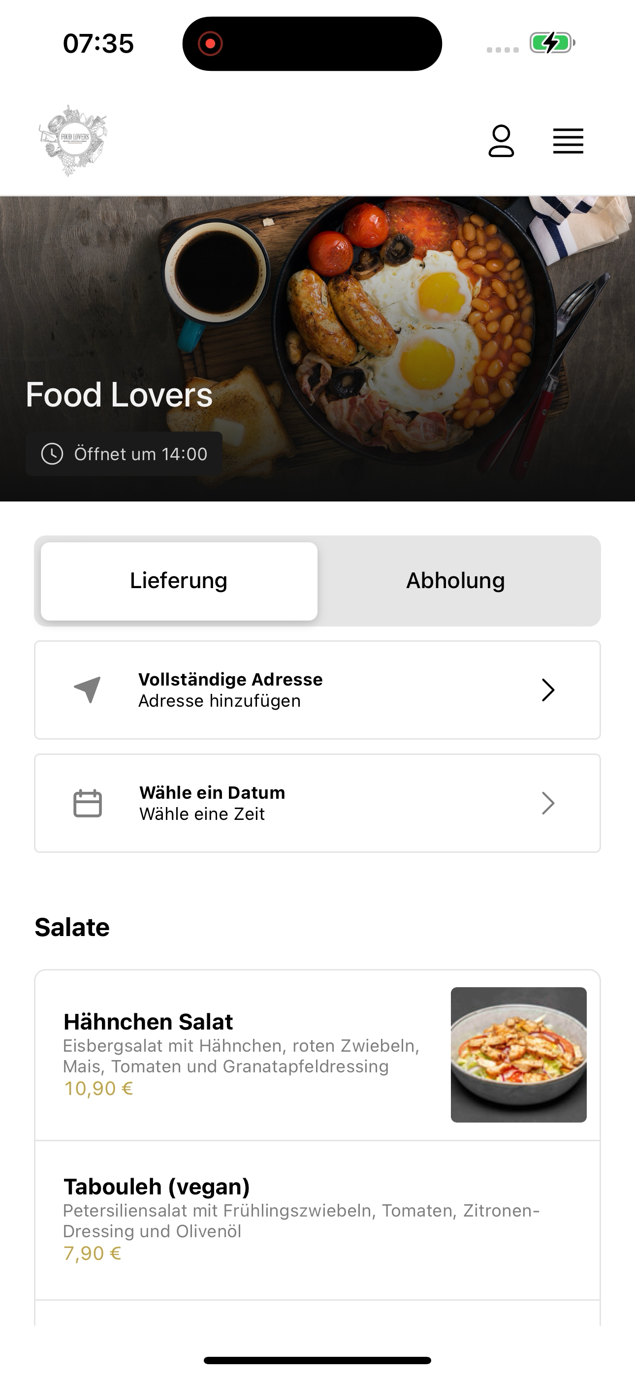 Food Lovers screenshot 3