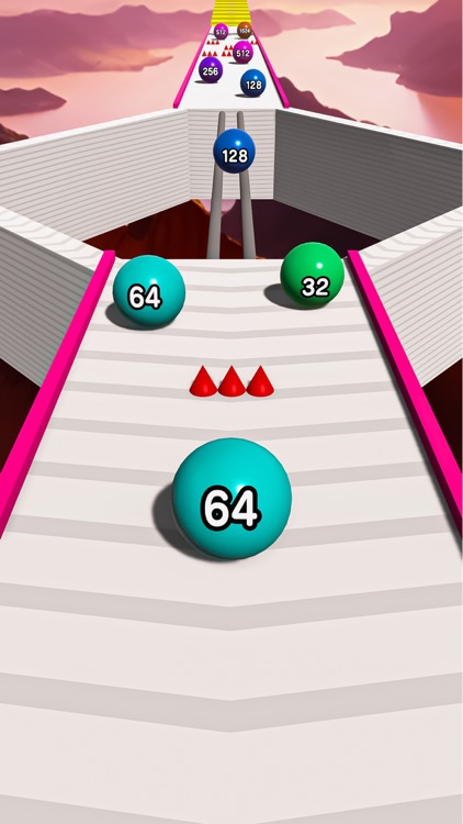 Ball Run :number master 2048