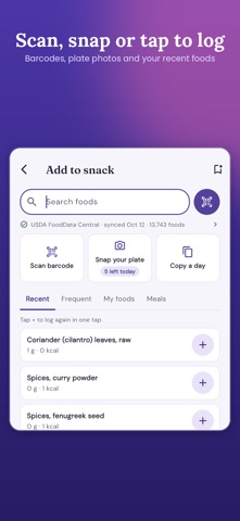TallyPlate: Calorie Planner screenshot 3