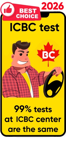 ICBC test British Columbia iPhone screenshot