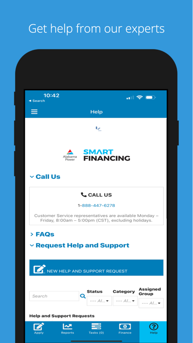 Smart Financing Screenshot
