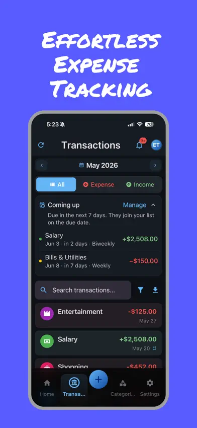 Finance Tracker: Money Manager screenshot 5