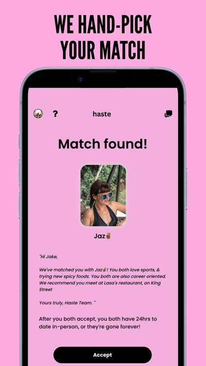 Haste - In-person Dating