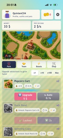 Galaxy Park: Idle Tycoon Screenshot 4 of 10