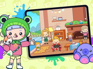 Terra World: Avatar Maker Life iPad screenshot