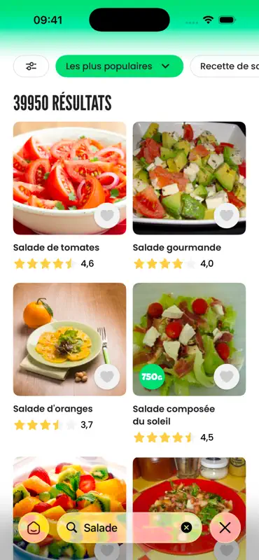 750g, recettes de cuisine screenshot 5 of 6