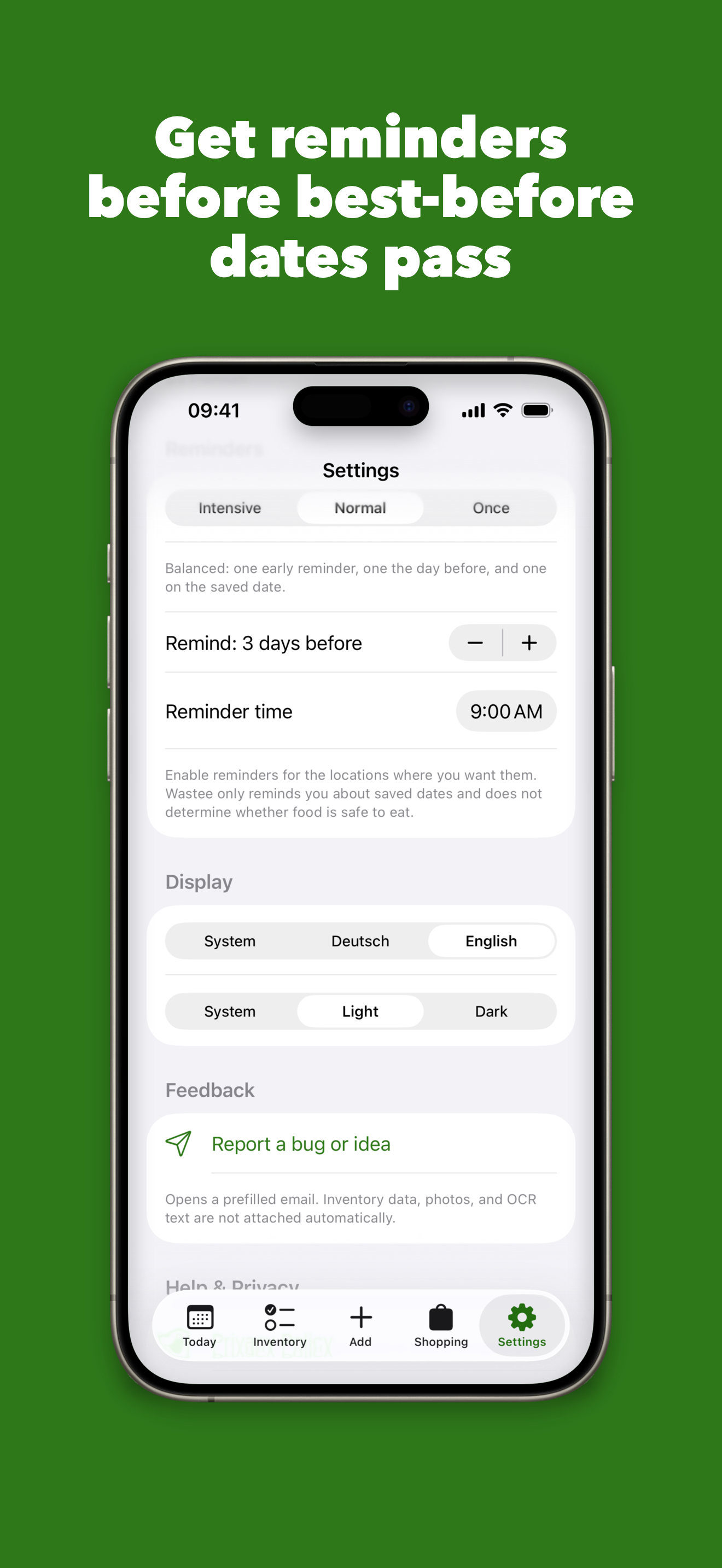 Wastee: Food Date Tracker screenshot 5