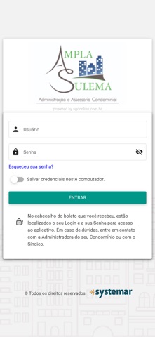 Ampla & Sulema Condomínios screenshot