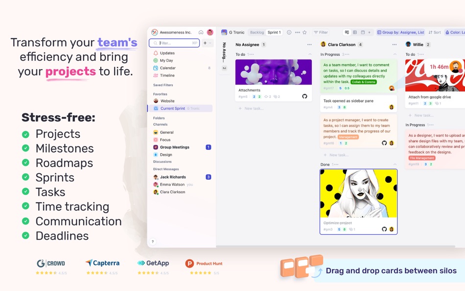 #1. Ora - Task Management (macOS) 게시자: Codemotion