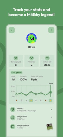 Mölkky Champion: Score Tracker screenshot