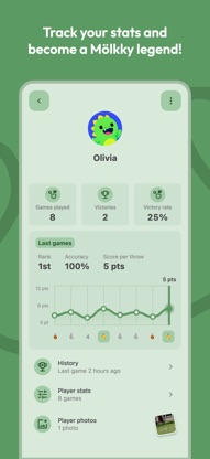 Mölkky Champion: Score Tracker screenshot 6