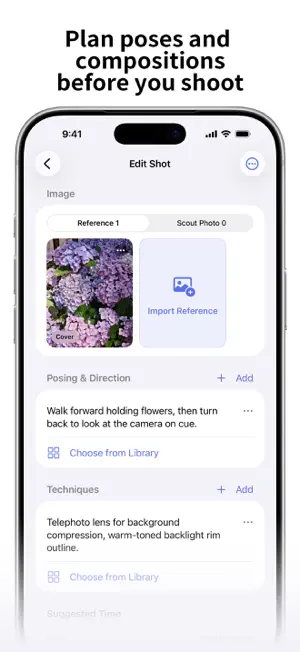 Shotegy - Photography Planner screenshot 3