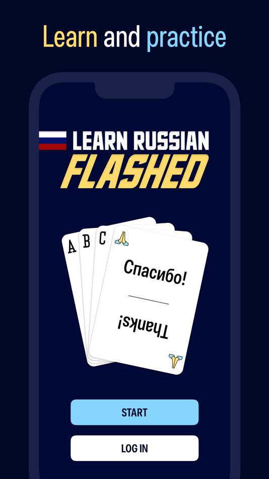 Learn Russian Flashed - 1.0.3 - (iOS)