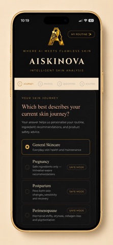AISKINOVA iPhone screenshot