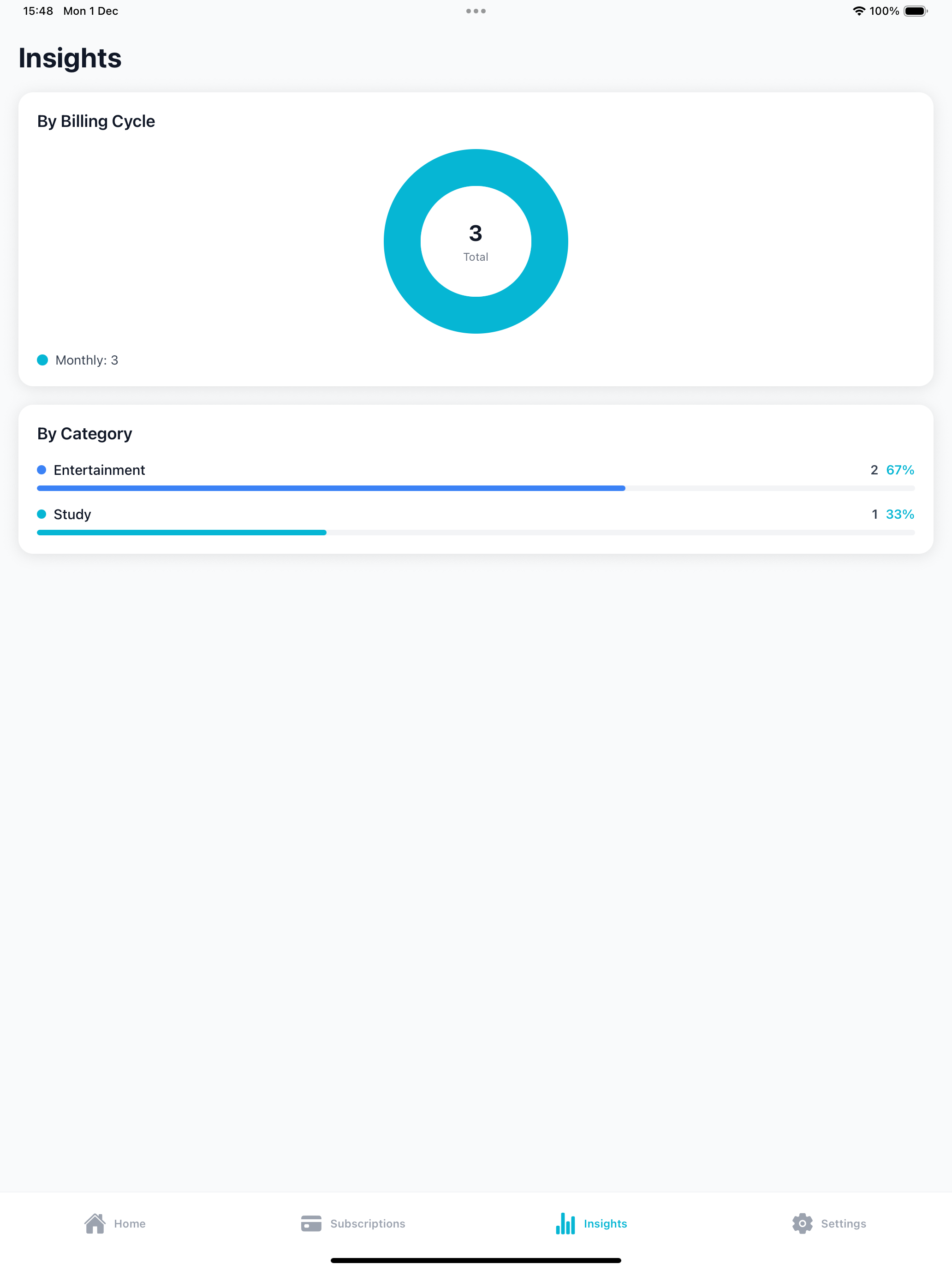 ManSub – Manage Subscriptions screenshot 7