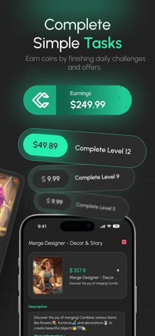 CashyGo: Earn Cash & Rewards iPhone screenshot