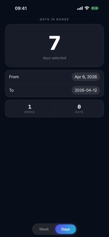 WhichWeek Screenshot 2 of 2