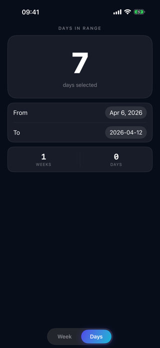 WhichWeek Screenshot 2 of 2