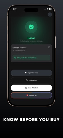 Halal Sync: Halal Food Scanner Screenshot 6 of 10