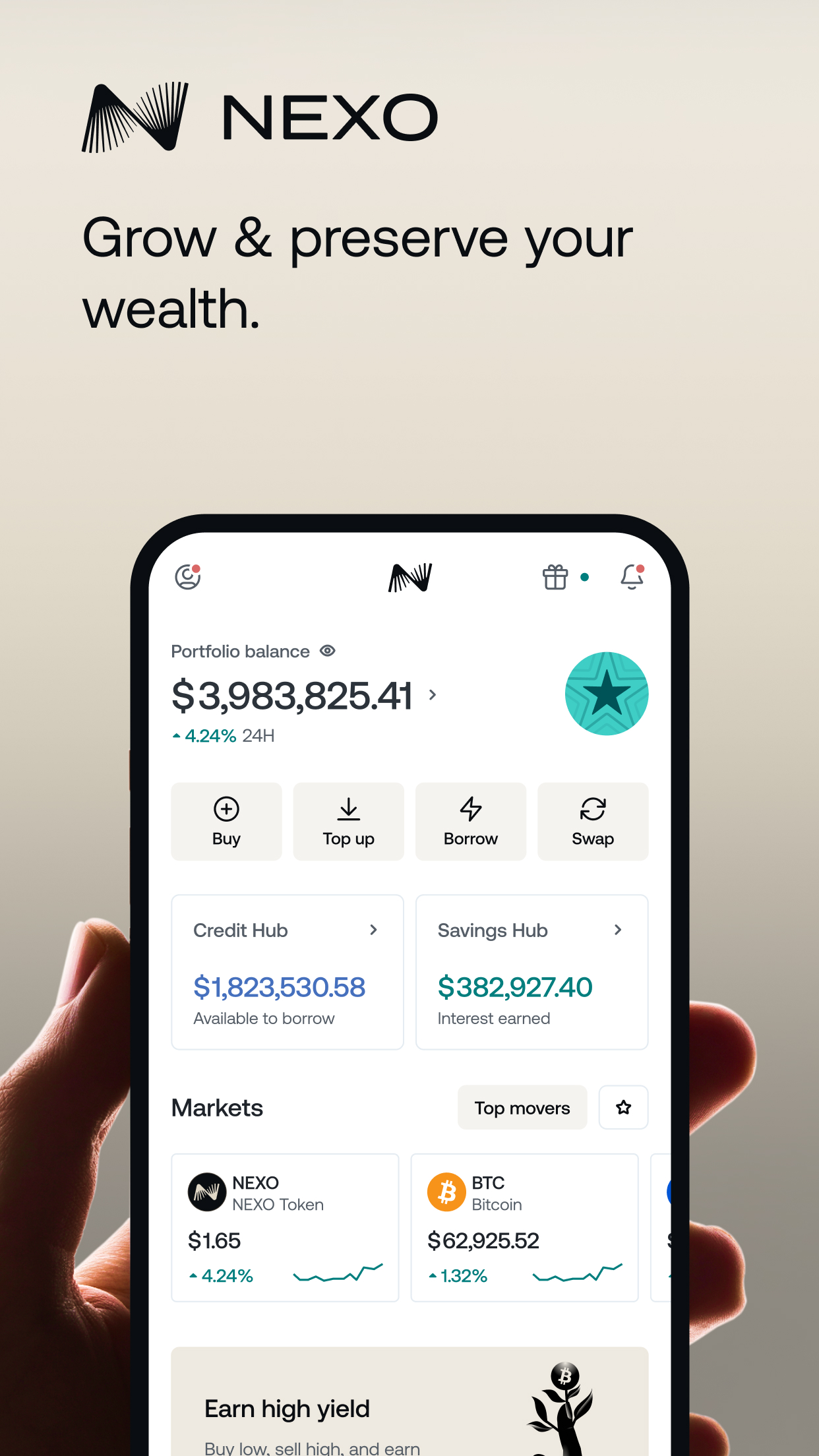 Nexo: Crypto Wealth Platform