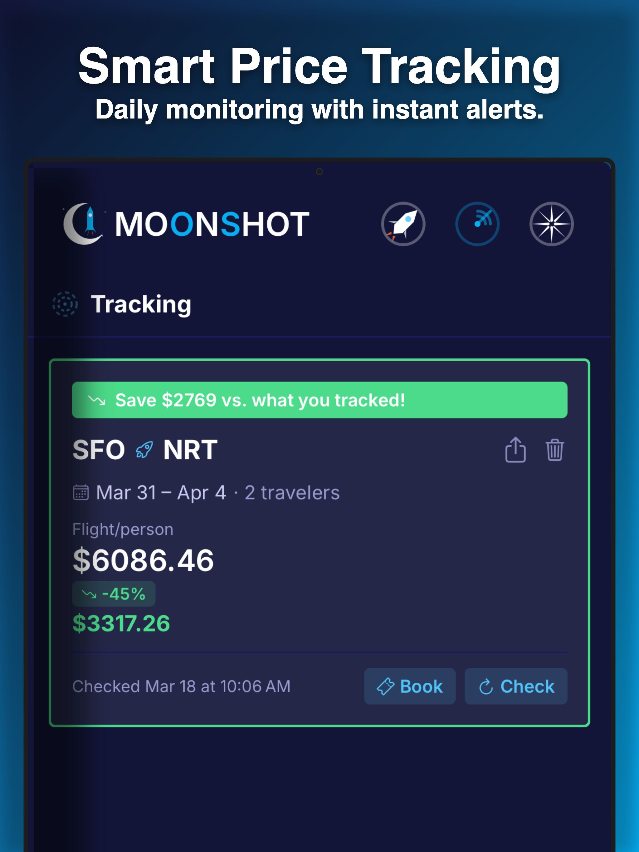 Moonshot Travel screenshot 9