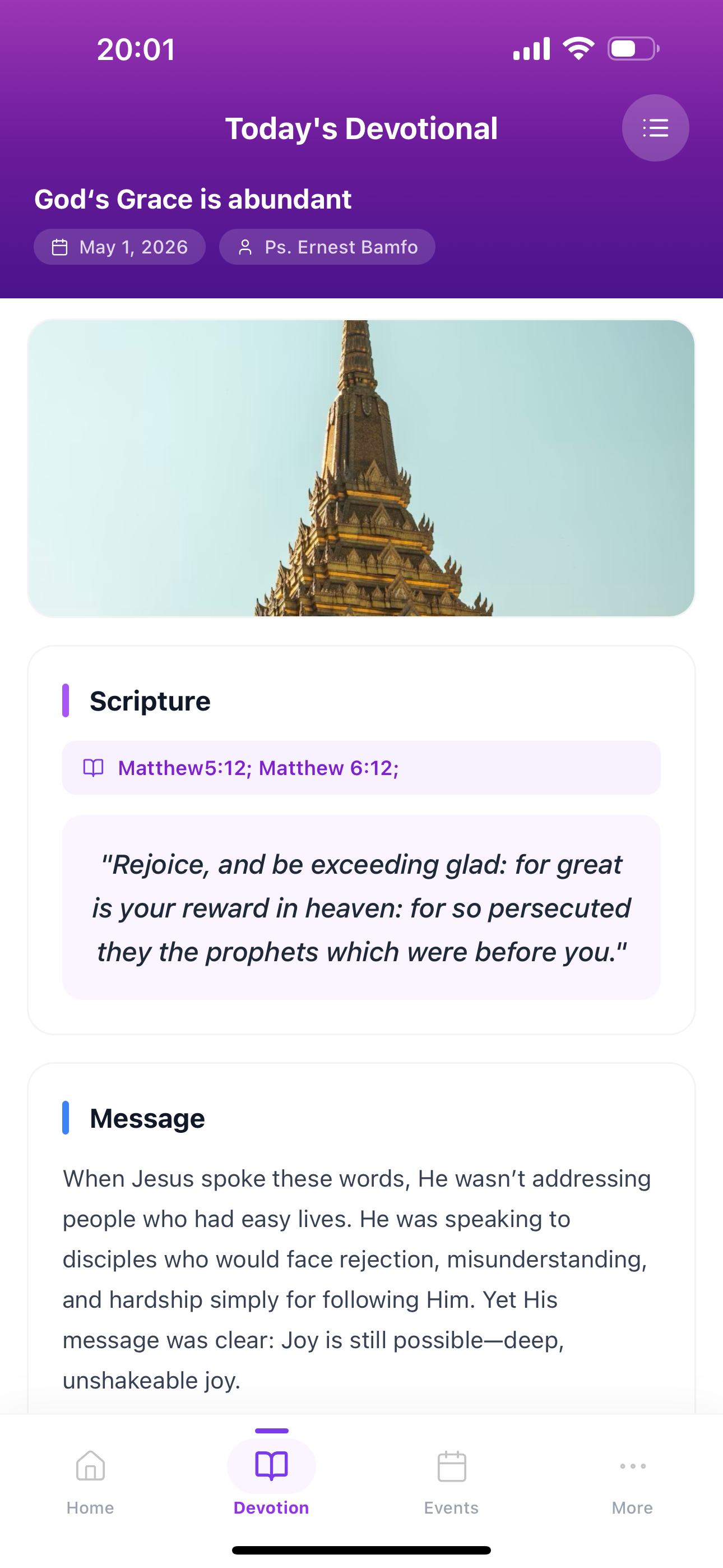 ZurichCityChurch screenshot 7