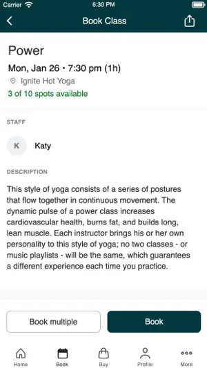 Ignite Hot Yoga screenshot 3