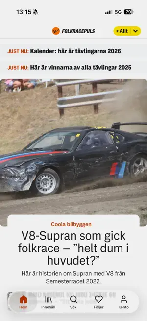 Folkracepuls screenshot 2