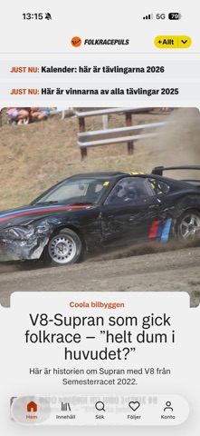 Folkracepuls screenshot