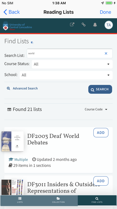 Screenshot #3 pour University of Lancashire App